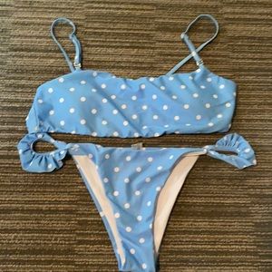 Polka dot bikini